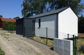 Dvě montované dřevostavby Easy 40 - Kyšice u Plzně