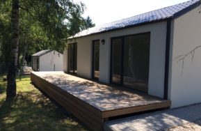 Dvě montované dřevostavby Easy 40 - Kyšice u Plzně