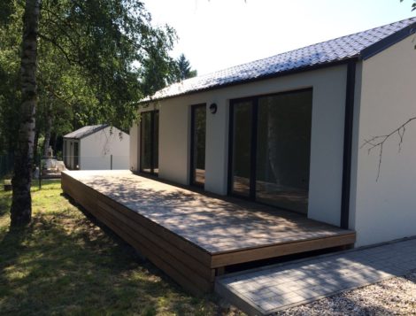 Dvě montované dřevostavby Easy 40 - Kyšice u Plzně