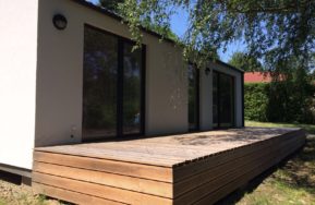Dvě montované dřevostavby Easy 40 - Kyšice u Plzně