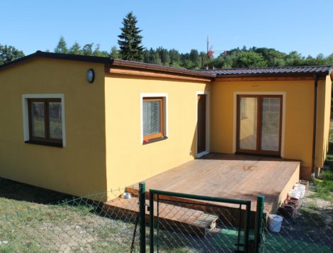 Dřevostavba Easy 53 v Mariánských Lázních s terasou