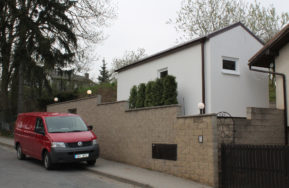 Levná dřevostavba Easy 24 o velikosti 24 m2 exteriér