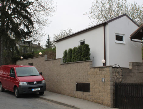 Levná dřevostavba Easy 24 o velikosti 24 m2 exteriér