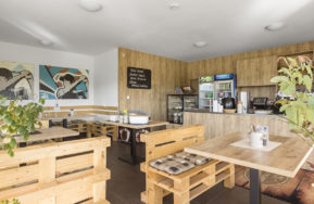 Restaurace na golfovém hřišti u Plzně - interiér