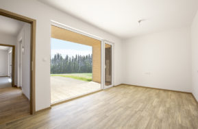 Dřevostavba jako rodinný dům Easy 92 s garáží - pokoj