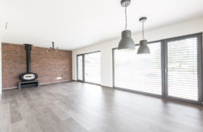 Moderní rodinný dům Easy 150 s garáží - obývací pokoj