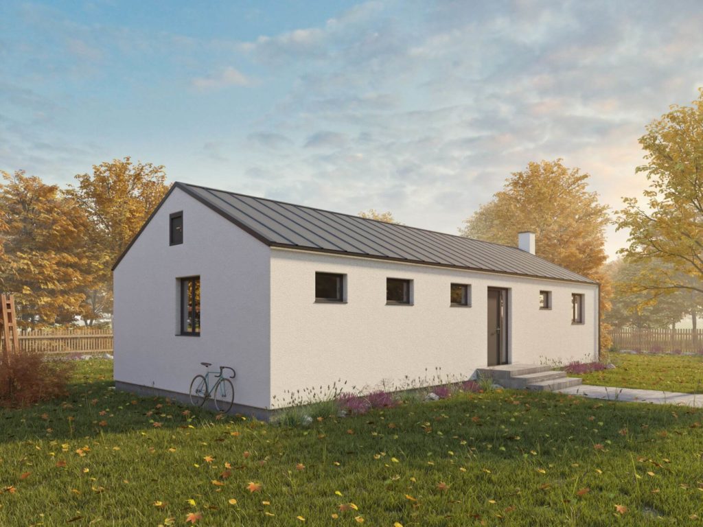 exteriér Dřevostavba Easy 107