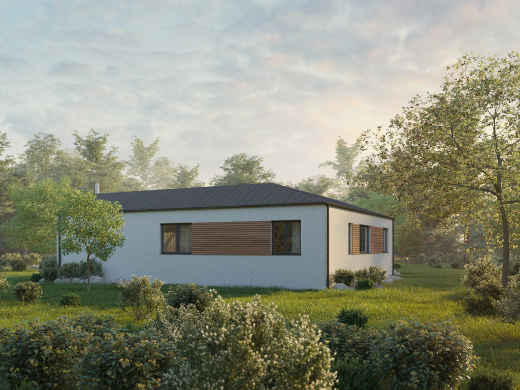 Dřevostavba 92 m2