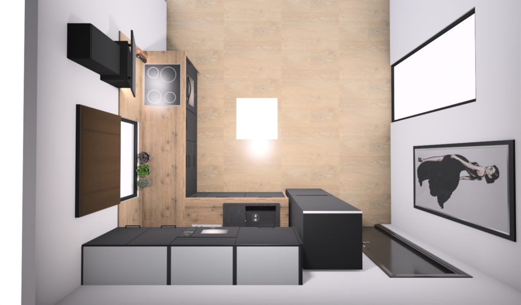 Perspektiva kuchyně inspirace easy 53