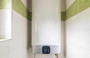 Dřevostavba EASY 64 ve Zdemyslicích u Plzně - bojler