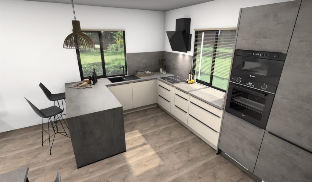 Dřevostavba Easy 69 - kuchyně inspirace