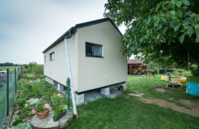 Malá dřevostavba Easy 40 v Křimicích u Plzně