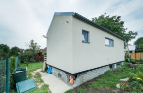Malá dřevostavba Easy 40 v Křimicích u Plzně