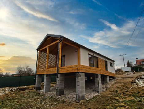 Rodinný dům Easy 40 ve svahu v Záluží u Plzně