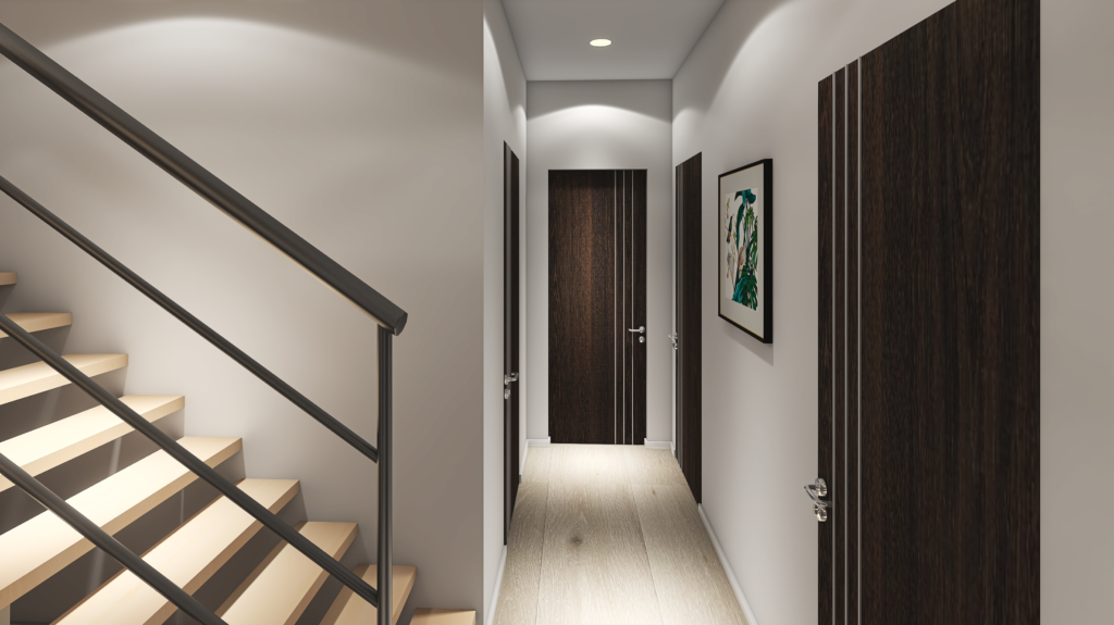 moderní interiér inspirace dřevostavba Easy 54