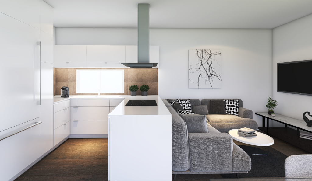 moderní kuchyňská linka inspirace Easy 54