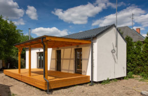 Dřevostavba Easy 53 v Dolním Vlkýši u Malesic - exteriér