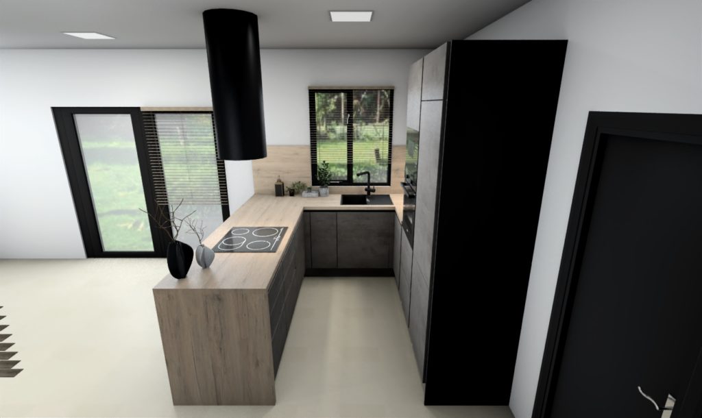Inspirace kuchyňské linky easy 46