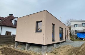 dřevostavba v Plzni
