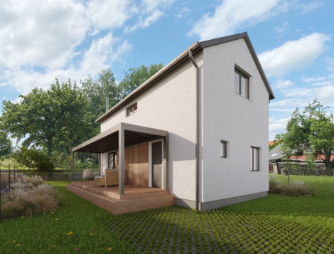 patrová dřevostavba Easyhomes