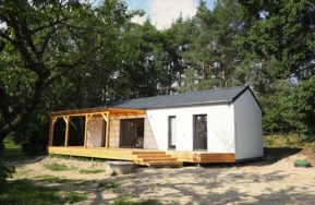 Malá dřevostavba Easy 48 na Kolínsku