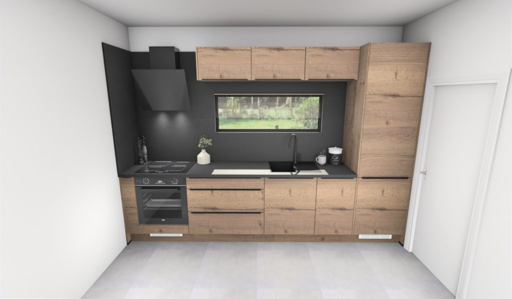 Dřevostavba Easy 32 kuchyně inspirace