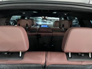 bmw x7 interiér vozu