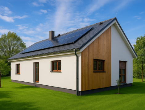 Stavby rodinných domů Easy 78 a Easy 46 - vizualizace